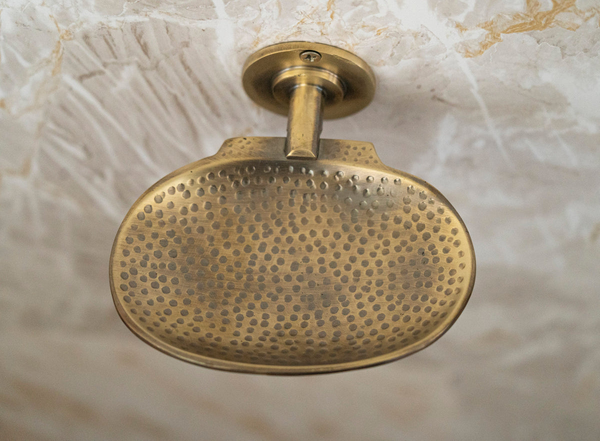 Antique Brass Wall Mounted Soap Dish - Hand-Hammered Solid Brass HolderBathroom Soap Dish: Antique Brass Wall Mounted Holder 